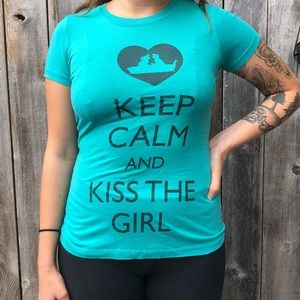 Disney Little Mermaid Keep Calm and Kiss The Girl